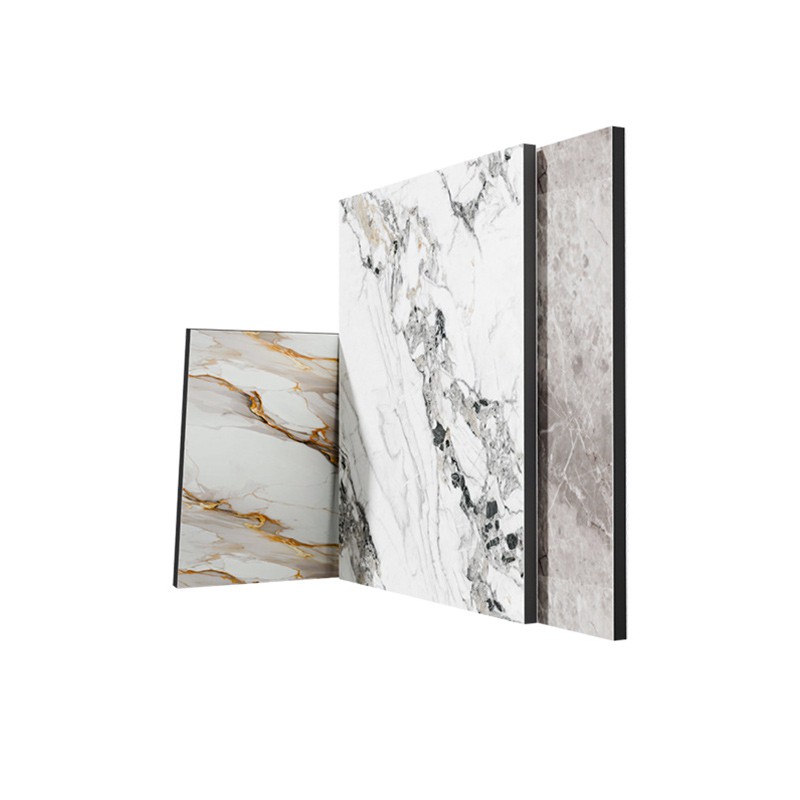 Waterproof Marble Finish WPC Interior Wall Panel
